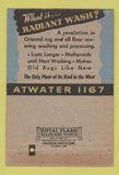 Matchbook Cover - SA Kahl Oriental Rugs Portland OR WEAR 40 Strike