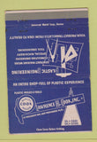 Matchbook Cover - Lawrence Cook Plastic Molds Tool Providence RI WEAR 40 Strike