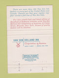 Matchbook Cover - Van Son Holland Ink Mineola NY 40 Strike