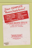 Matchbook Cover - Rondel Awning Rusco Products Youngstown OH 40 Strike