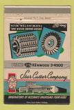 Matchbook Cover - Star Cutter Company Farmington MI WEAR 40 Strike