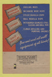 Matchbook Cover - Straker Supply Oil Well Equipment Mount Pleasant MI 40 Strike