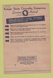 Matchbook Cover - Earl Champeau Insurance Milwaukee WI 40 Strike