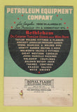Matchbook Cover - Petroleum Equipment Co Los Angeles San Francisco CA 40 Strike
