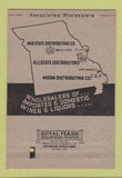 Matchbook Cover - Allstate Distributors St Louis MO liquor 40 Strike