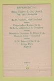 Matchbook Cover - Edgehill Lukens Wool Boston MA 40 Stick