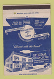 Matchbook Cover - National Glass Company Providence RI 40 Strike