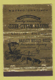 Matchbook Cover - Harvey Wells Reed Portland OR Insurance WEAR 40 Strike