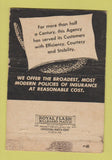Matchbook Cover - Harvey Wells Reed Portland OR Insurance WEAR 40 Strike