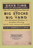 Matchbook Cover - Brick Supplies Corp Lansing MI 40 Strike