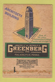 Matchbook Cover - Greenberg Real Estate Philadelphia PA 40 Strike