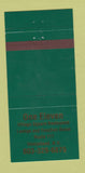 Matchbook Cover - One Eleven Village Square Restaurant Hampstead NH 30 Strike