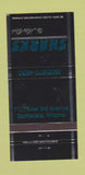 Matchbook Cover - Sharks Nite Club Scottsdale AZ 30 Strike