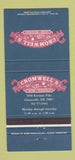Matchbook Cover - Cromwell's Restaurant Greenville DE 30 Strike
