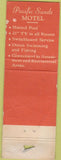 Matchbook Cover - Pacific Sands Motel Santa Monica CA WORN