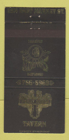 Matchbook Cover - Woozy Moose Tavern WEAR 30 Strike