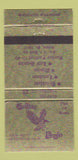 Matchbook Cover - Golden Eagle Restaurant Bristol PA 30 Strike