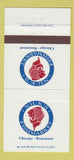 Matchbook Cover - Nick's Fish Market Chicago Rosemont IL 30 Strike