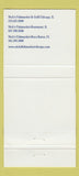 Matchbook Cover - Nick's Fish Market Chicago Rosemont IL 30 Strike