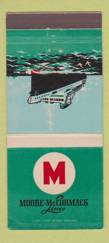 Matchbook Cover - Moore McCormack Lines cruise? Shipping? 30 Strike