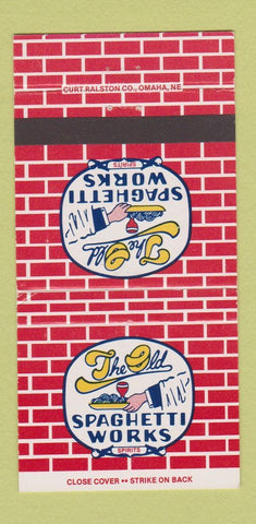 Matchbook Cover - Old Spaghetti Works 30 Strike
