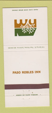 Matchbook Cover - Paso Robles Inn CA 30 Strike