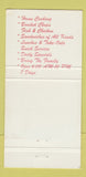 Matchbook Cover - Four Coins Restaurant Milwaukee WI 30 Strike