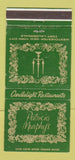 Matchbook Cover Patria Murphy's New York City Fort Lauderdale FL WEAR 30 Strike