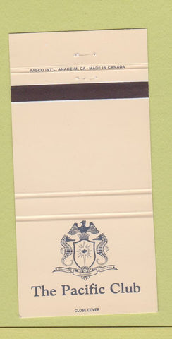 Matchbook Cover - Pacific Club 30 Strike
