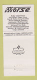 Matchbook Cover - Morse Industrial Florence KY chain drives clutches 30 Strike