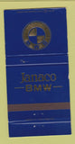 Matchbook Cover - Janaco BMW Downey Norwalk CA WEAR 30 Strike