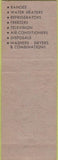 Matchbook Cover - Grove Electric Walnut Grove CA Hotpoint Appliances