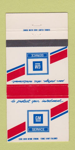 Matchbook Cover - Jacques Rochon Chevrolet Oldsmobile St Agapit QC 30 Strike