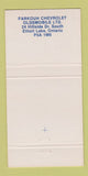 Matchbook Cover - Farkouh Chevrolet Oldsmobile Elliott Lake ON 30 Strike