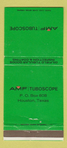 Matchbook Cover - AMF Tuboscope Houston TX 30 Strike