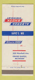 Matchbook Cover - Alberda Shook Chevrolet Grand Rapids MI 30 Strike