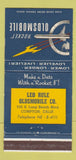 Matchbook Cover - Oldsmobile Rocket Leo Rule Compton CA 30 Strike