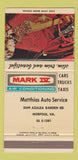 Matchbook Cover - Mark IV Air Conditioning Matthias Norfolk VA 30 Strike