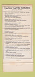 Matchbook Cover - Skinner Fruin Pontiac Richmond MI Pepper Green  30 Strike