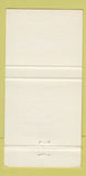 Matchbook Cover - West Kildonan Culring Club Winnipeg MB 30 Strike
