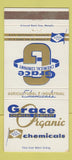 Matchbook Cover - Grace Chemical Memphis TN 30 Strike
