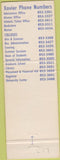 Matchbook Cover - Xavier University Musketeers Cincinnati OH