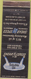 Matchbook Cover - Soluble Oil Shear Speed Detroit MI