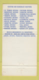 Matchbook Cover - Merlin Amusements CHAIN Canada 30 Strike