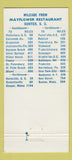 Matchbook Cover - Mayflower Restaurant Sumter SC WEAR 30 Strike