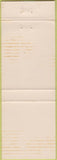 Matchbook Cover - Rickert Electric Williamstown MA purple