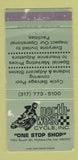 Matchbook Cover - North West Motorcycle Noblesville IN POOR 30 Strike