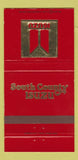 Matchbook Cover - South County Isuzu Huntington Beach CA 30 Strike