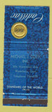 Matchbook Cover - 1966 Cadillac Cozy Waterbury CT WEAR 30 Strike