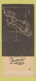 Matchbook Cover - Marina Motel Spencer IN Standard oil gas SAMPLE WEAR 30 Strike